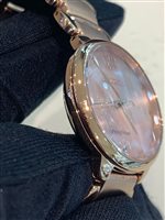 Armbanduhr Citizen Dame Citizen Lady in Vernickelt stahl roségold EM0922-81X - EM0922-81X